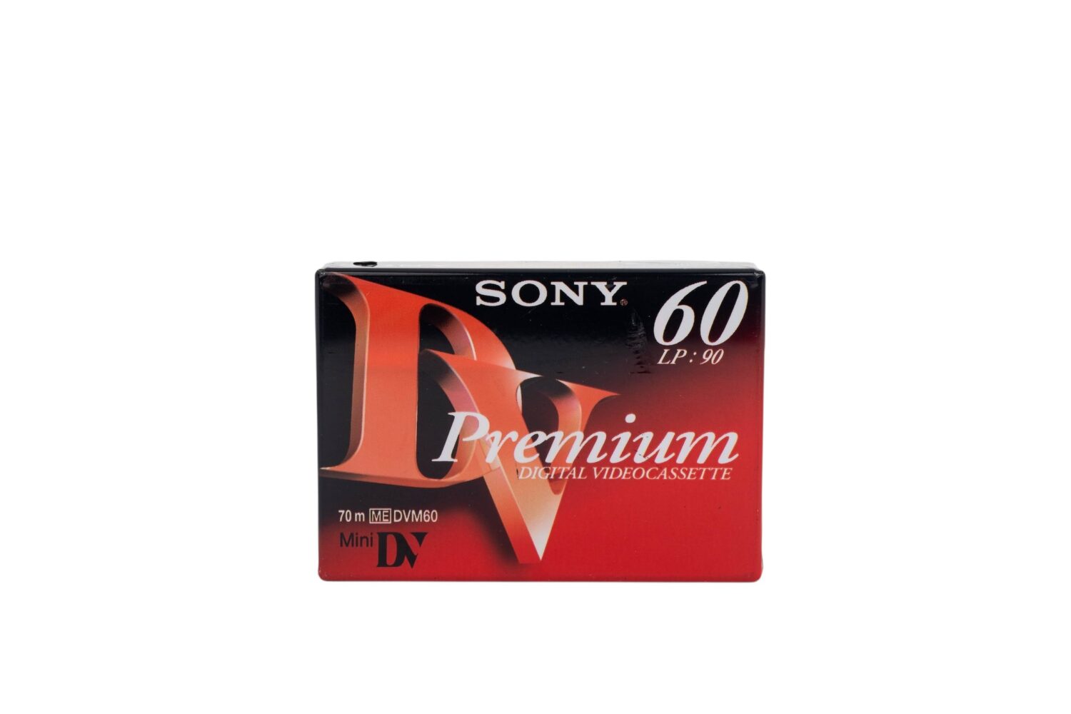 SONY Kaseta do kamery MiniDV – Sony MiniDV Premium 60 (LP90)