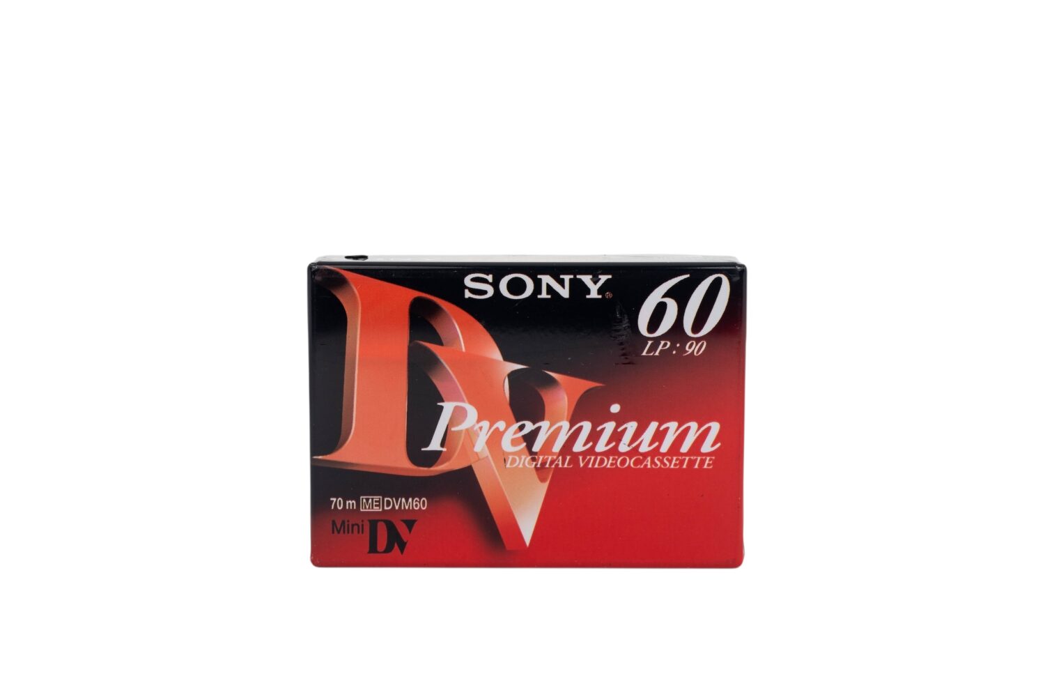 Kaseta do kamery MiniDV – Sony MiniDV Premium 60 (LP90)