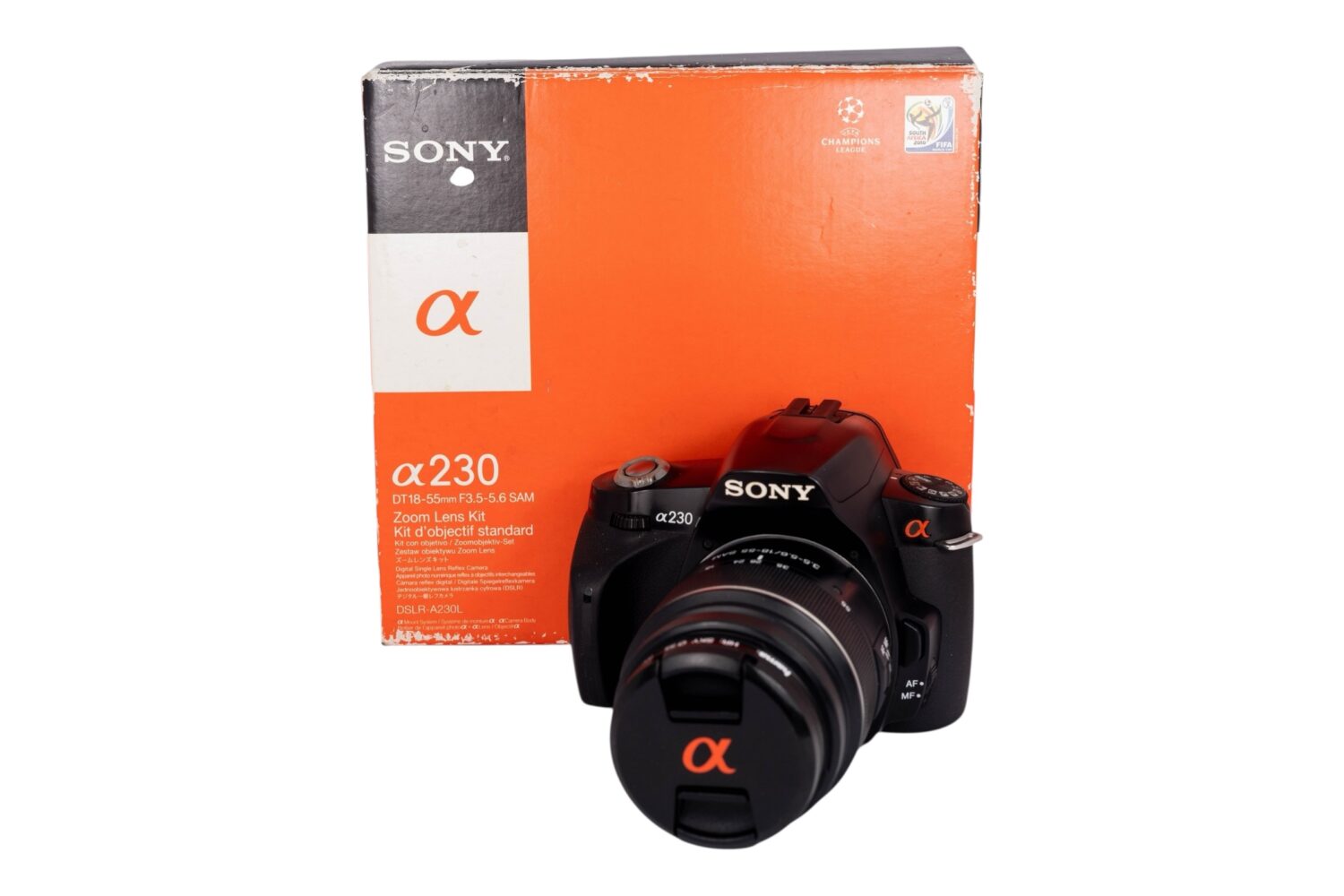 SONY A230 + obiektyw DT 18–55 mm f/3.5–5.6 SAM